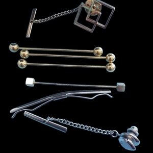 Vintage Assorted Tie Clips